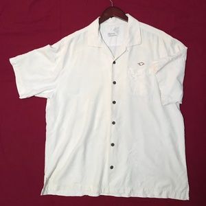 Tommy Bahama Disney Cruise Line silk camp shirt XL